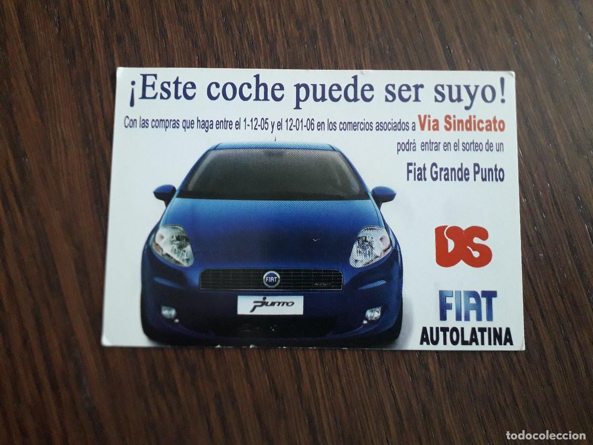Coleccionismo Calendarios: calendario de publicidad, Fiat Autolatina, Palma de Mallorca, coche fiat punto, a&ntilde;o 2006