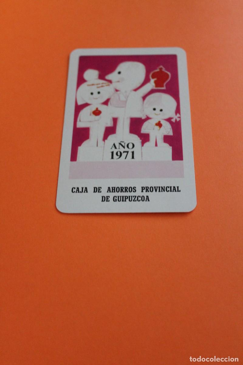 Coleccionismo calendarios: CALENDARIO FOURNIER. A&Ntilde;O 1971. CAJA DE AHORROS PROVINCIAL DE GUIPUZCOA. ES UN HF8.