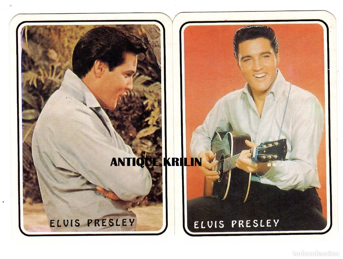 Coleccionismo calendarios: ELVIS PRESLEY / 2 CALENDARIOS DE BOLSILLO / COLECCION PORTUGUESA