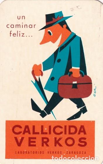 Collectionnisme Calendriers: Calendario de Bolsillo - Callicida Verkos - Laaboratorios Zaragoza - A&ntilde;o 1970