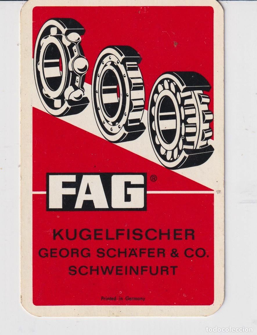 Collectables Calendars: CALENDARIO DE A&Ntilde;O 1963 DE RODAMIENTOS DE CASA FAG EN BARCELONA