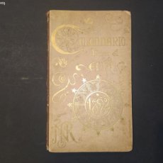 Coleccionismo Calendarios: CALENDARIO MODERNISTA PARA EL AÑO 1892-HENRICH Y CIA EDITORES-VER FOTOS-(K-10.472)