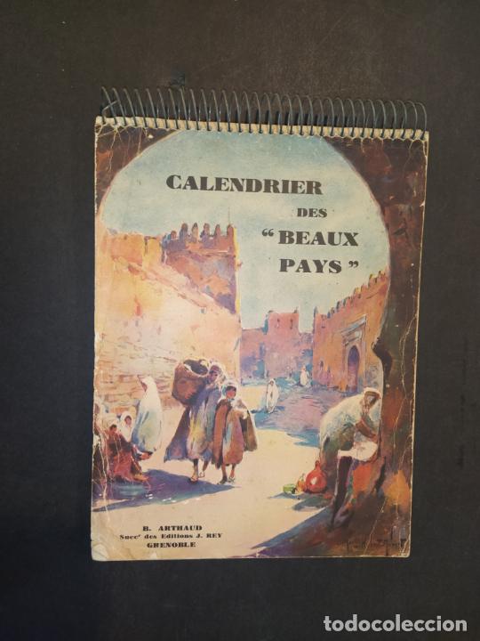 Coleccionismo Calendarios: CALENDRIER DES BEAUX PAYS-CALENDARIO ANTIGUO-VER FOTOS-(K-10.482)