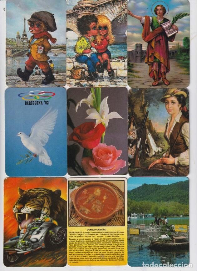 Collezionismo Calendari: TREINTA Y UNO CALENDARIOS DE LOS A&Ntilde;OS 1970 Y 1990 CON PUBLICIDAD DE TIENDAS