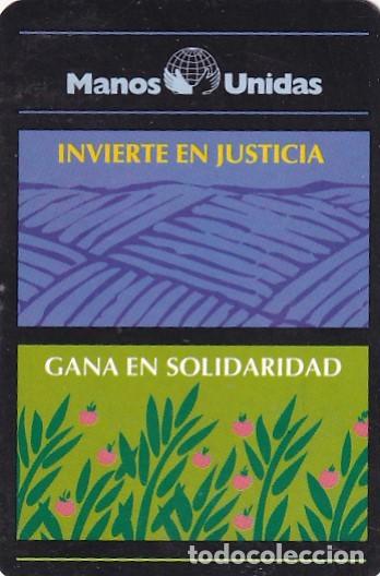 Sammeln von Kalendern: CALENDARIO PUBLICIDAD - 1998 - MANOS UNIDAS