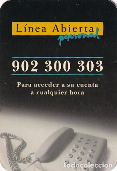 Coleccionismo calendarios: CALENDARIO BOLSILLO LA CAIXA. A&Ntilde;O 1996. CASTELLANO. CAJA PENSIONES. PENSIONS LINEA ABIERTA CAIXABANK