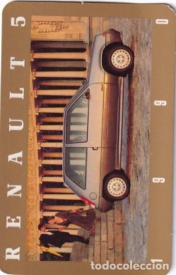 Collectables Calendars: CALENDARIO DE PUBLICIDAD RENAULT 5 A&Ntilde;O 1990