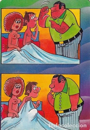Coleccionismo calendarios: CALENDARIO HUMOR ER&Oacute;TICO A&Ntilde;O 1991 BAR CANAPE SAN PASCUAL MADRID