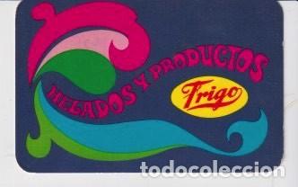 Colecionismo Calend&aacute;rios: CALENDARIOS DE HELADOS Y PRODUCTOS LOS A&Ntilde;OS 1969 FRIGO