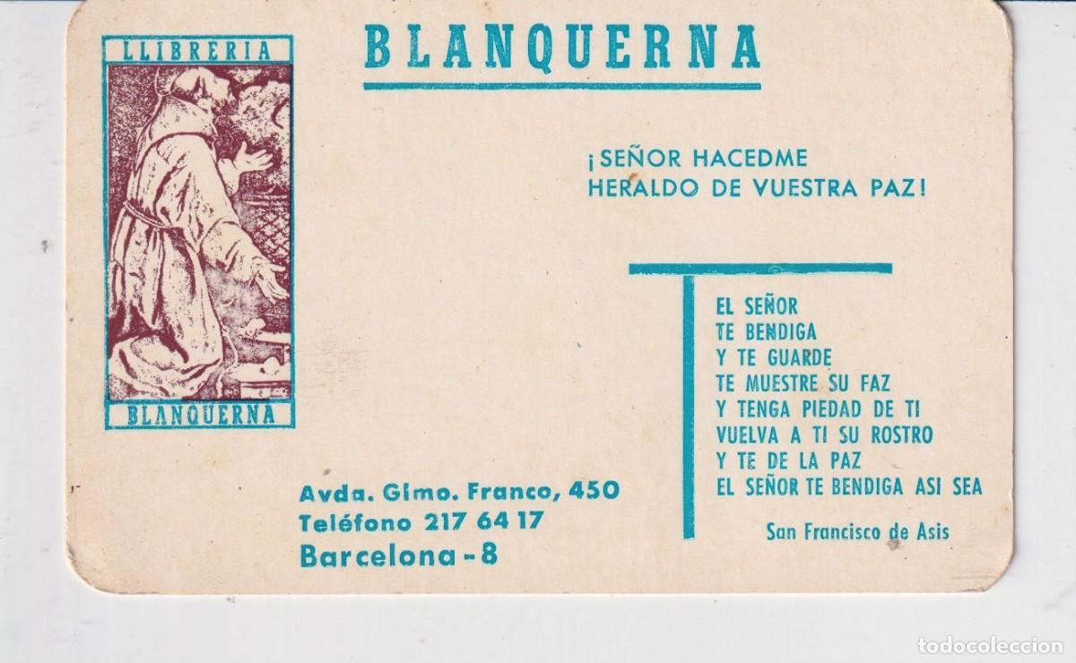 Coleccionismo Calendarios: CALENDARIOS DE BLANQUERNA BARCELONA LOS A&Ntilde;OS 1969 SAN FRANCISCO DE ASIS