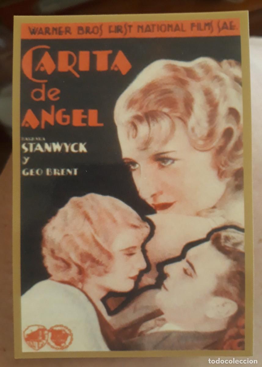 84350 CALENDARIO PELICULA CARITA DE ANGEL CON BARBARA STANWYCH CINE