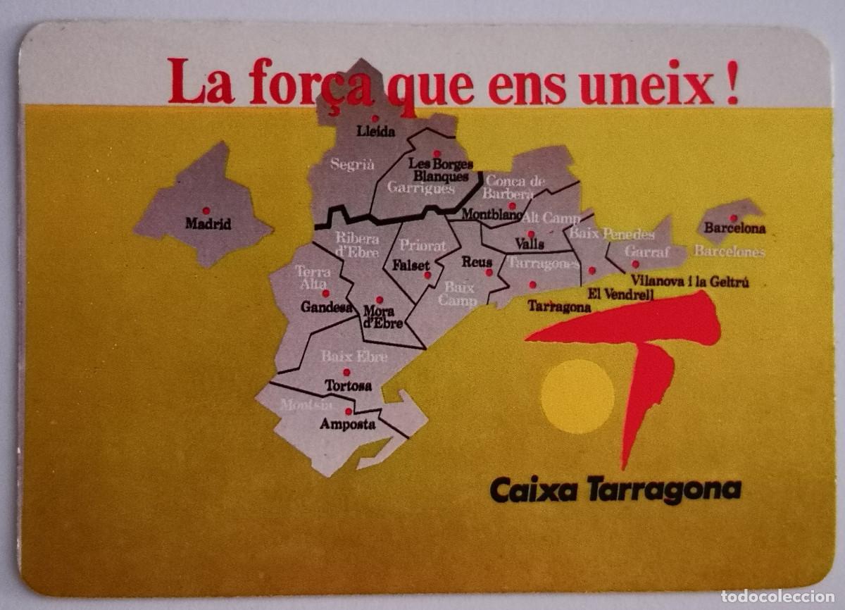 Sammeln von Kalendern: CALENDARIO BOLSILLO - BANCOS - CAIXA TARRAGONA - 1989 Sin Publicidad