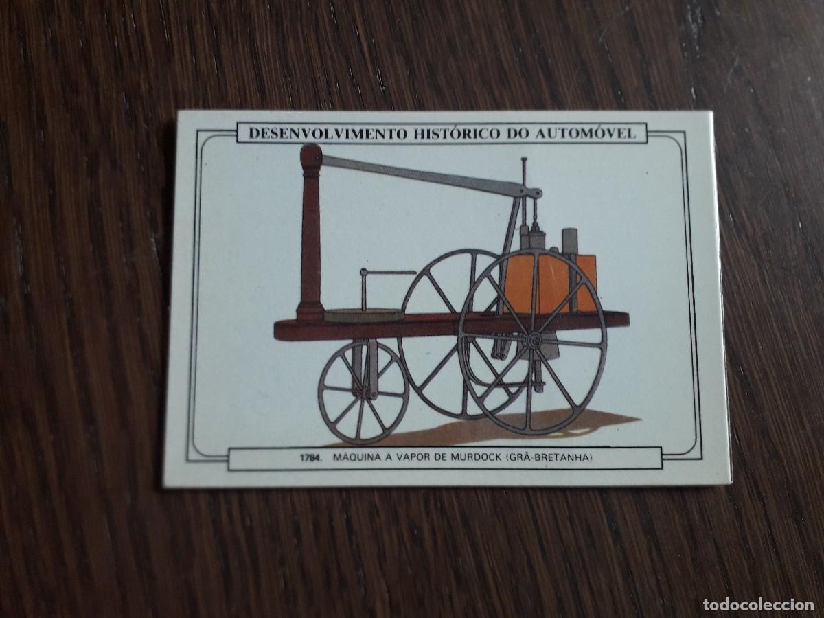 Coleccionismo Calendarios: calendario de Portugal, m&aacute;quina de vapor, Murdock, Gran Breta&ntilde;a, 1784, a&ntilde;o 1986.