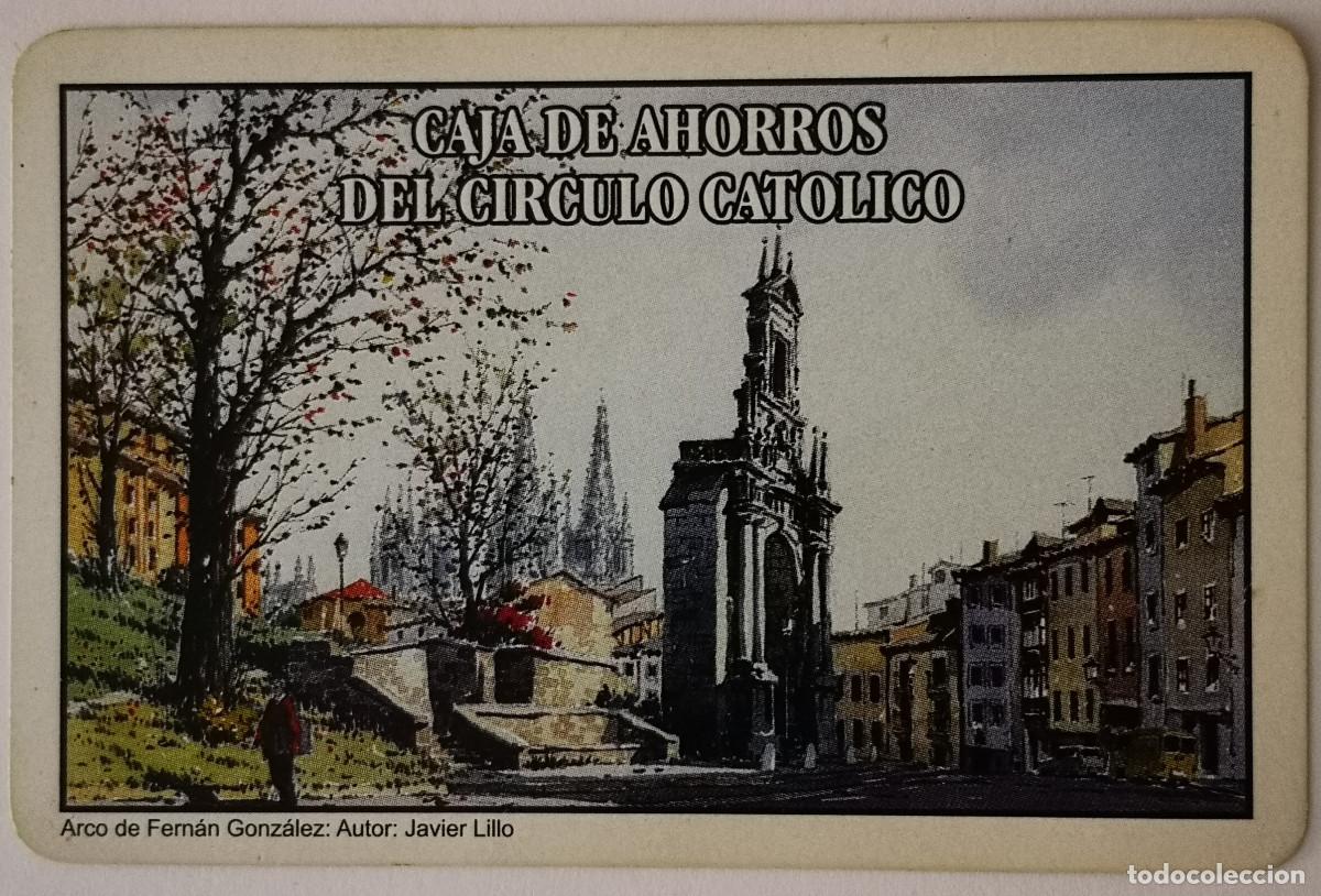 Coleccionismo Calendarios: CALENDARIO BOLSILLO - BANCOS - CAJA DE AHORROS DEL CIRCULO CATOLICO 1999 - Arco Fernan Gonzalez