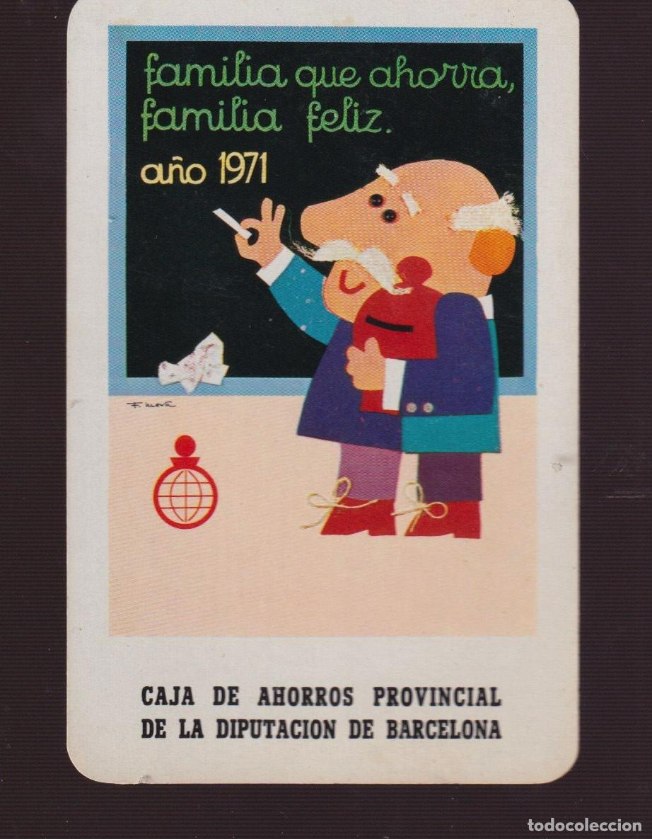 Colecionismo Calend&aacute;rios: CALENDARIOS H FOURNIER DEL A&Ntilde;O 1971 DE CAJA DE AHORROS PROVINCIAL DE DIPUTACI&Oacute;N DE BARCELONA