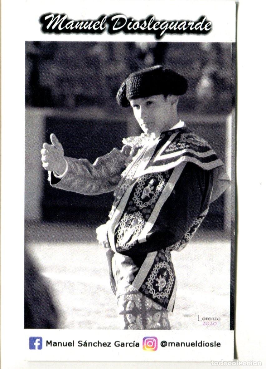 Coleccionismo calendarios: CALENDARIO 2021- TOROS: MANUEL DIOSLEGUARDE