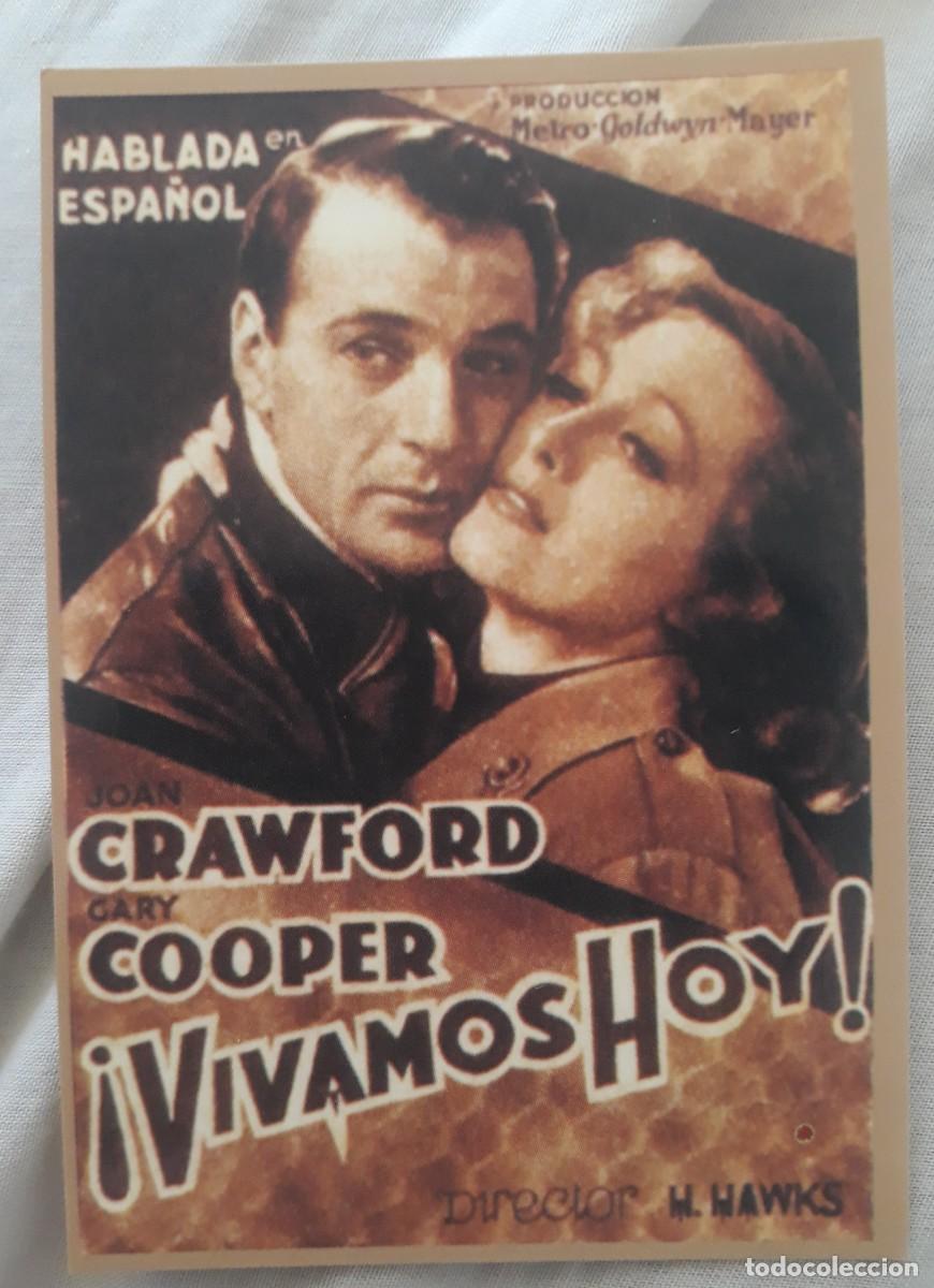 Coleccionismo Calendarios: -84650 CALENDARIO PELICULA VIVAMOS HOY, CON GARY COOPER, CINE, EMISI&Oacute;N LIMITADA