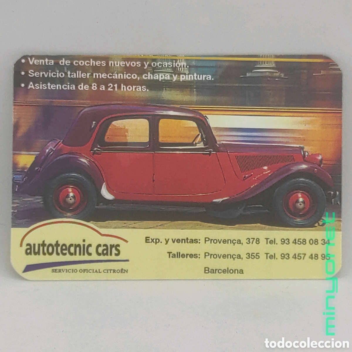 Coleccionismo Calendarios: Calendario Citro&euml;n Autotecnic cars 2001