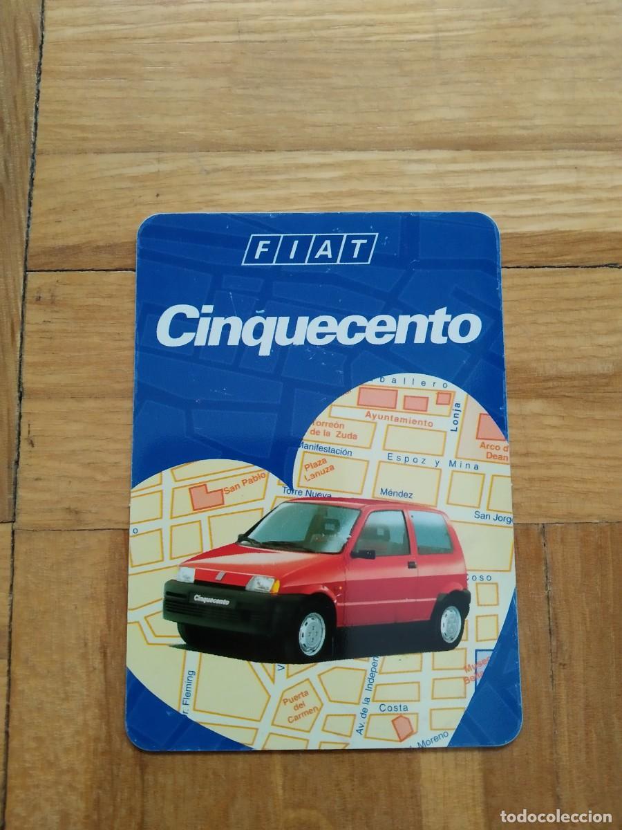 Coleccionismo Calendarios: CALENDARIO PUBLICITARIO FIAT CINQUECENTO A&Ntilde;O 1993 VER FOTOS