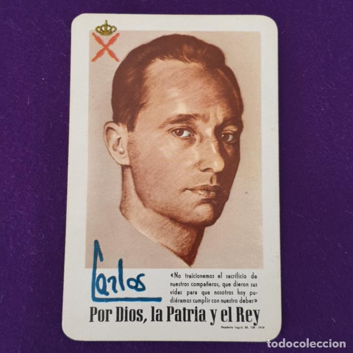 Collezionismo Calendari: CALENDARIO FOURNIER. CARLOS. POR DIOS, LA PATRIA Y EL REY. 1966.