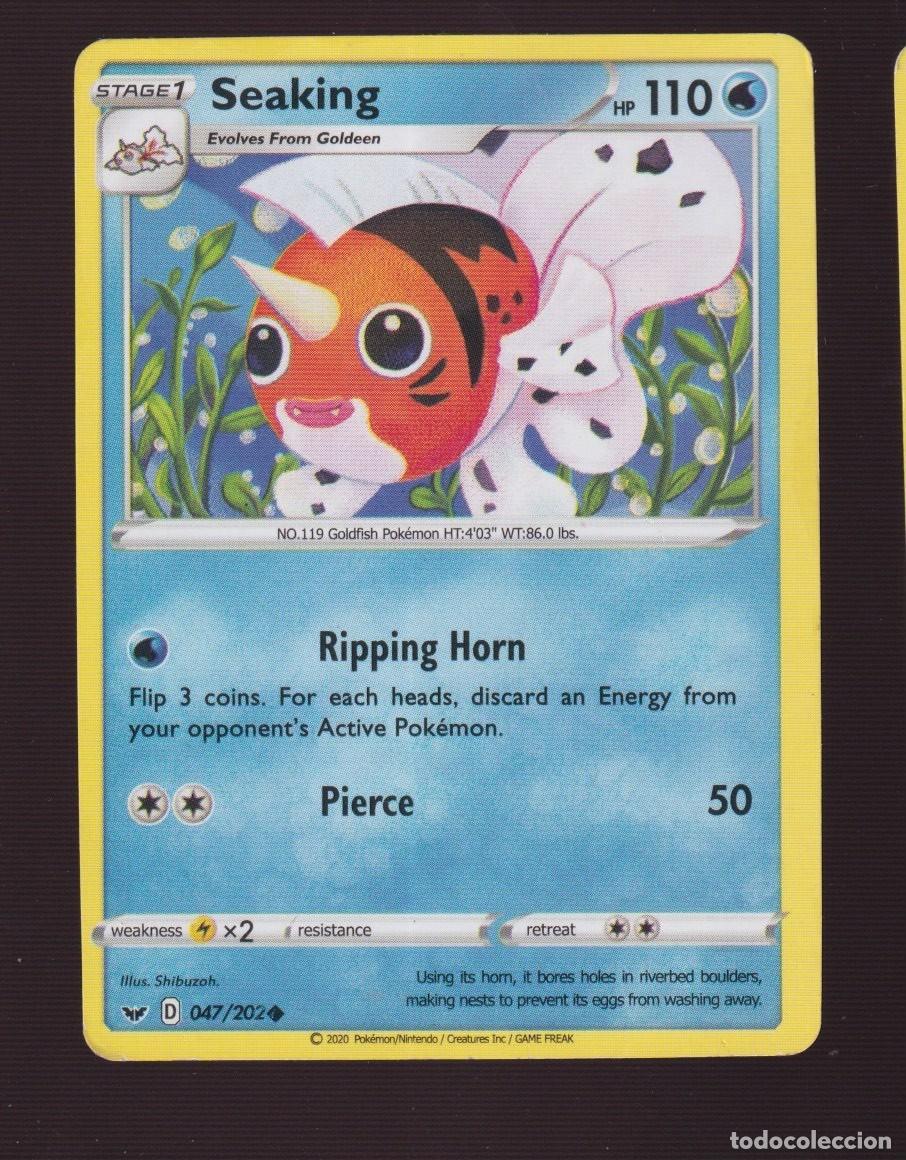 Coleccionismo Calendarios: CARTAS DE POK&Eacute;MON REAKING CV 110 DEL A&Ntilde;O 2020