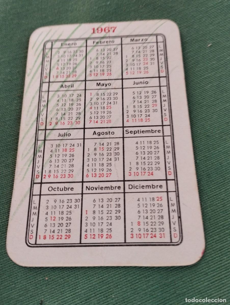 Coleccionismo calendarios: Calendario de 1967 de Chocolates Torras - Foto 2