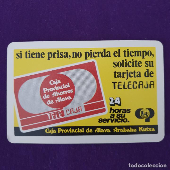 Coleccionismo calendarios: CALENDARIO FOURNIER. CAJA PROVINCIAL DE ALAVA. 1982.