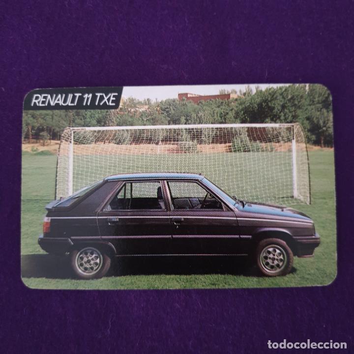 Coleccionismo calendarios: CALENDARIO FOURNIER. RENAULT 11 TXE. 1987.