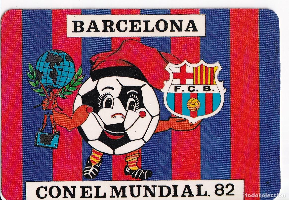 Coleccionismo calendarios: CALENDARIO DEL A&Ntilde;O 1982 DEL FUTBOL CLUB BARCELONA - MUNDIAL 1982 (BAR&Ccedil;A) FOOTBALL
