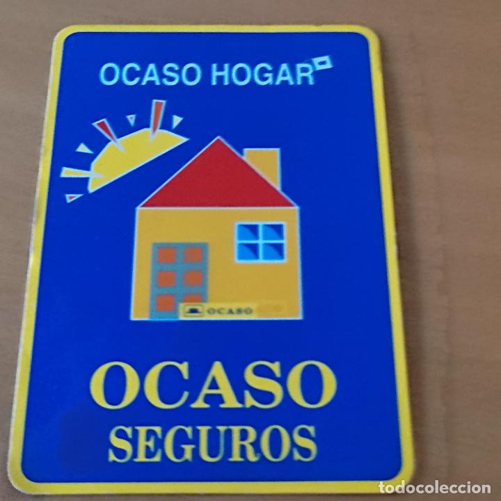 Coleccionismo Calendarios: OCASO SEGUROS 1996 CALENDARIO PUBLICIDAD AGENCIA SEGUROS CASA FONDO AZUL