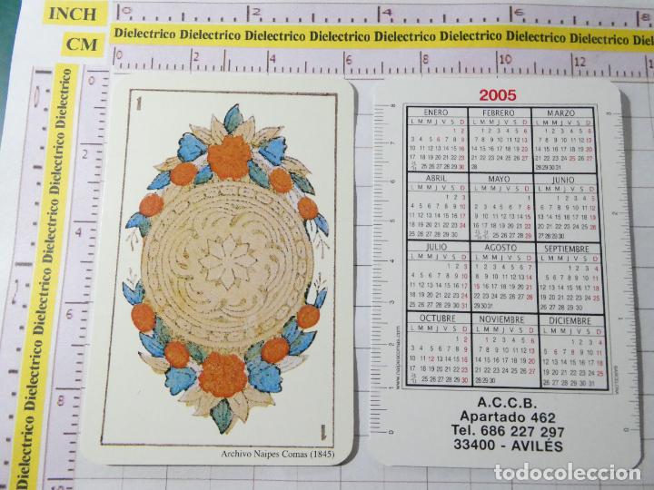 Collectionnisme Calendriers: CALENDARIO DE BOLSILLO A&Ntilde;O 2005. NAIPE AS DE OROS. 1904 COLECCI&Oacute;N ARCHIVO NAIPES COMAS.