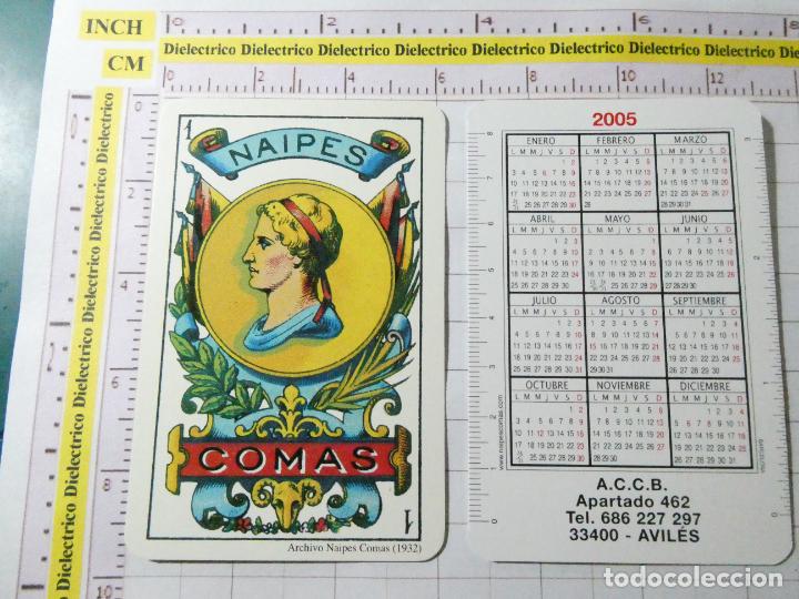 Collectionnisme Calendriers: CALENDARIO DE BOLSILLO A&Ntilde;O 2005. NAIPE AS DE OROS. A&Ntilde;O 1932 COLECCI&Oacute;N ARCHIVO NAIPES COMAS.