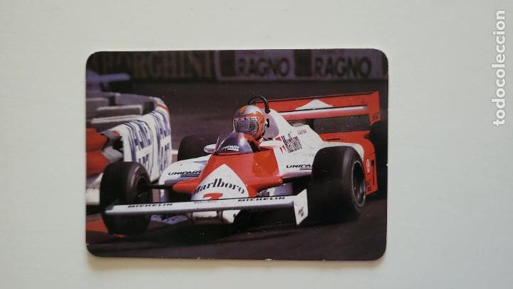 Coleccionismo Calendarios: CALENDARIO BOLSILLO FORMULA 1 MCLAREN MALBORO 1997 EGC 13 MOTOR