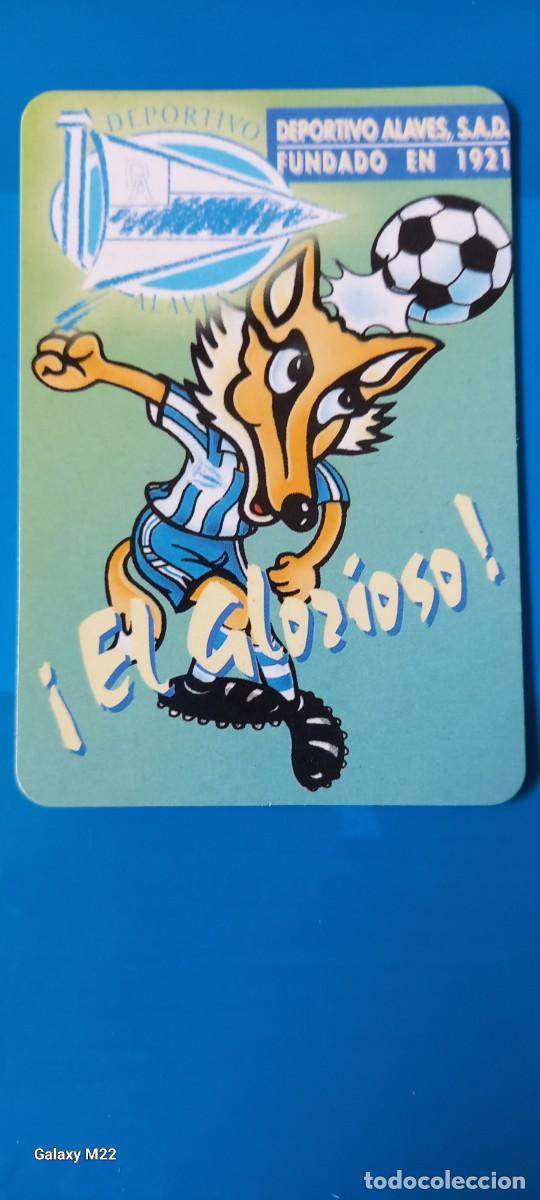 Coleccionismo calendarios: Calendario 2001 F&uacute;tbol Deportivo Alaves