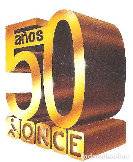 Coleccionismo calendarios: Calendario 1988 ONCE 50 A&Ntilde;OS
