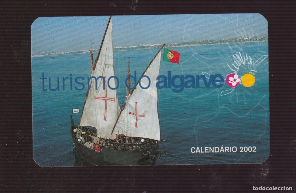 Collectionnisme Calendriers: CALENDARIO DE A&Ntilde;O 2002 CON PUBLICIDAD DE TURISMO DO ALGARVE PORTUGAL