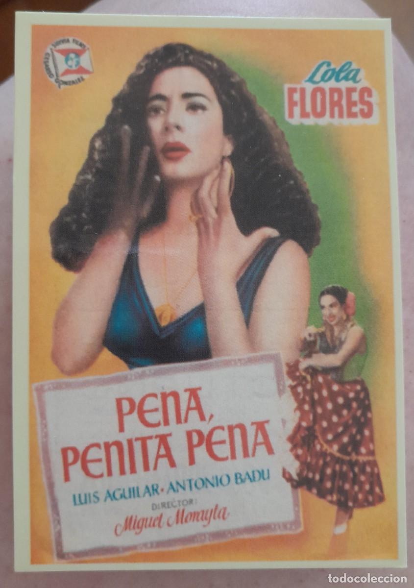 Coleccionismo calendarios: -85343 CALENDARIO PEL&Iacute;CULA PENA PENITA PENA, A&Ntilde;O 2008, CON LOLA FLORES, CINE