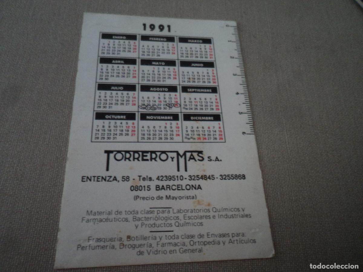 Collectionnisme Calendriers: calendario 1991, torrero y mas, sistema periodico de los elementos
