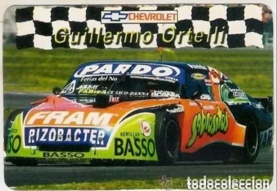 Coleccionismo Calendarios: -46783 CALENDARIO COCHE DE CARRERAS, CHEVROLET, PILOTO GUILLERMO ORTELLI, A&Ntilde;O 2005, CON PUBLICIDAD