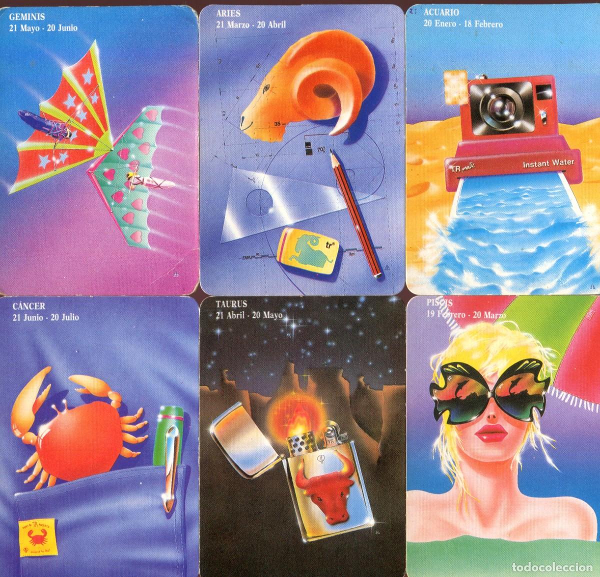 Coleccionismo calendarios: 12 Calendario bolsillo - A&Ntilde;O 1993 - HOR&Oacute;SCOPO SERIE BO 5661 a 5672