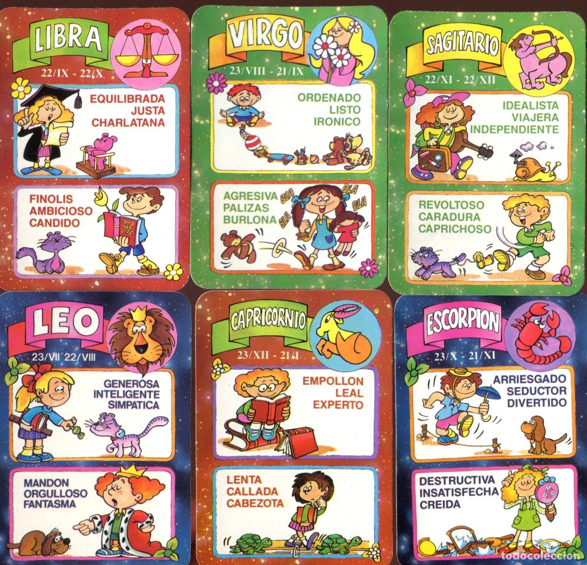 Sammeln von Kalendern: 12 calendarios de bolsillo horoscopo completo 1990 serie CB