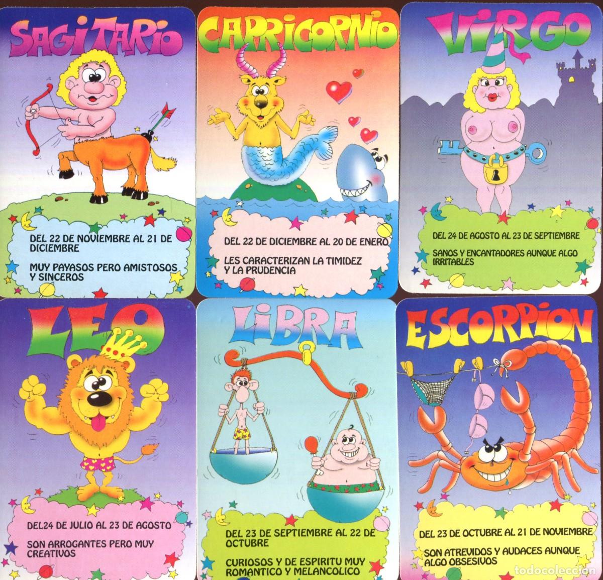 Sammeln von Kalendern: 12 Calendario bolsillo - A&Ntilde;O 1995 - HOR&Oacute;SCOPO SERIE WCB