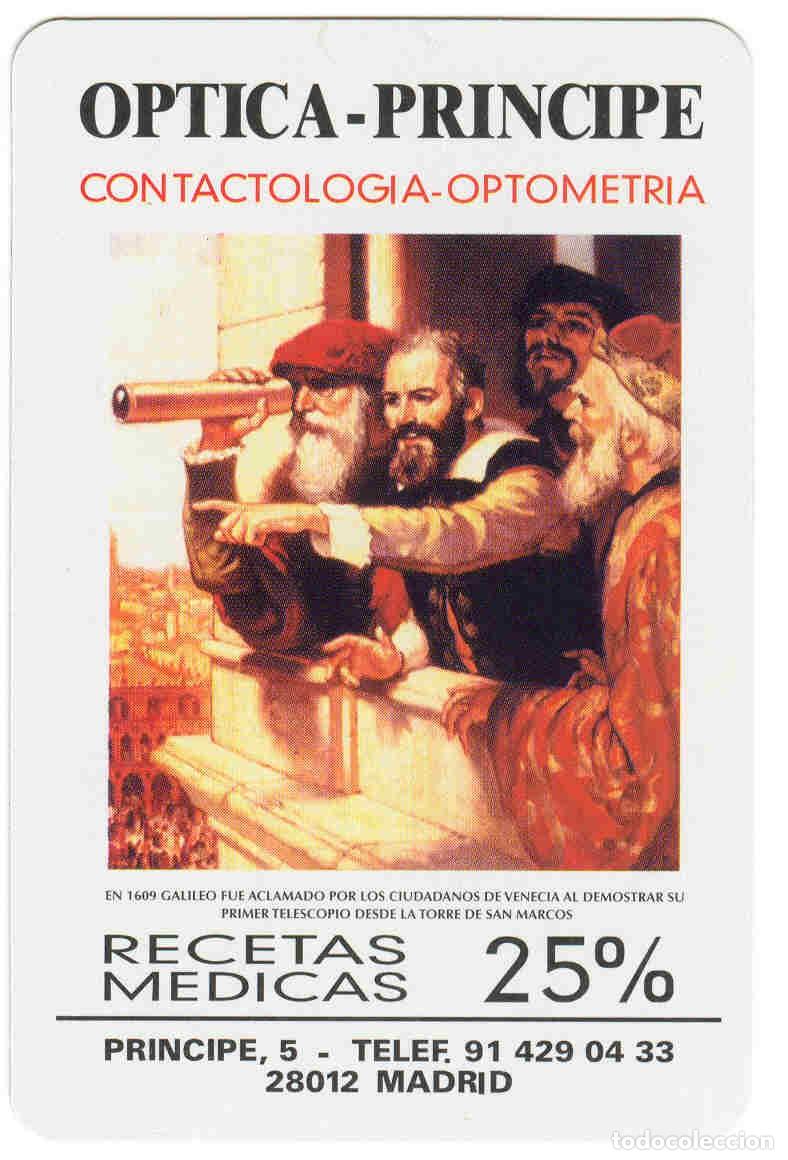 Coleccionismo Calendarios: CALENDARIO FOURNIER. &Oacute;PTICA PR&Iacute;NCIPE. A&Ntilde;O 2002