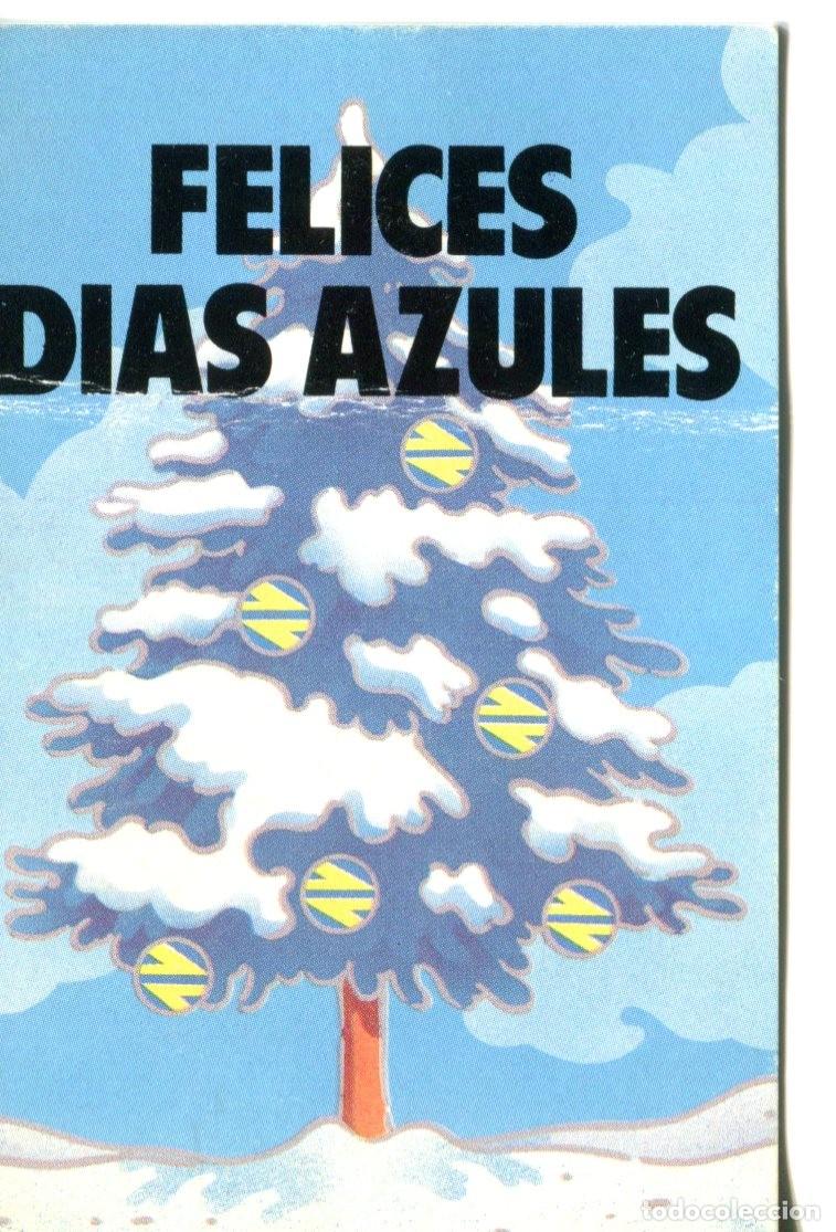 Sammeln von Kalendern: CALENDARIO DE BOLSILLO. A&Ntilde;O 1987. TRENES FERROCARRILES. RENFE &Aacute;RBOL NAVIDAD D&Iacute;AS AZULES