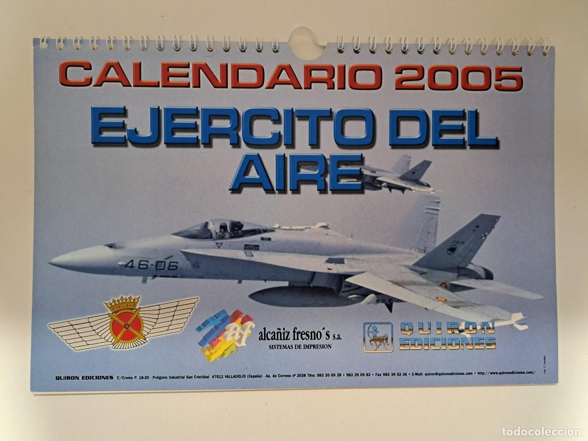 Coleccionismo calendarios: Calendario Ejercito del Aire 2005 - Foto 1