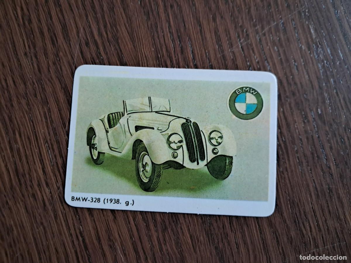 Coleccionismo Calendarios: calendario de publicidad de Portugal, coche antiguo, BMW-328 de 1938, a&ntilde;o 1989