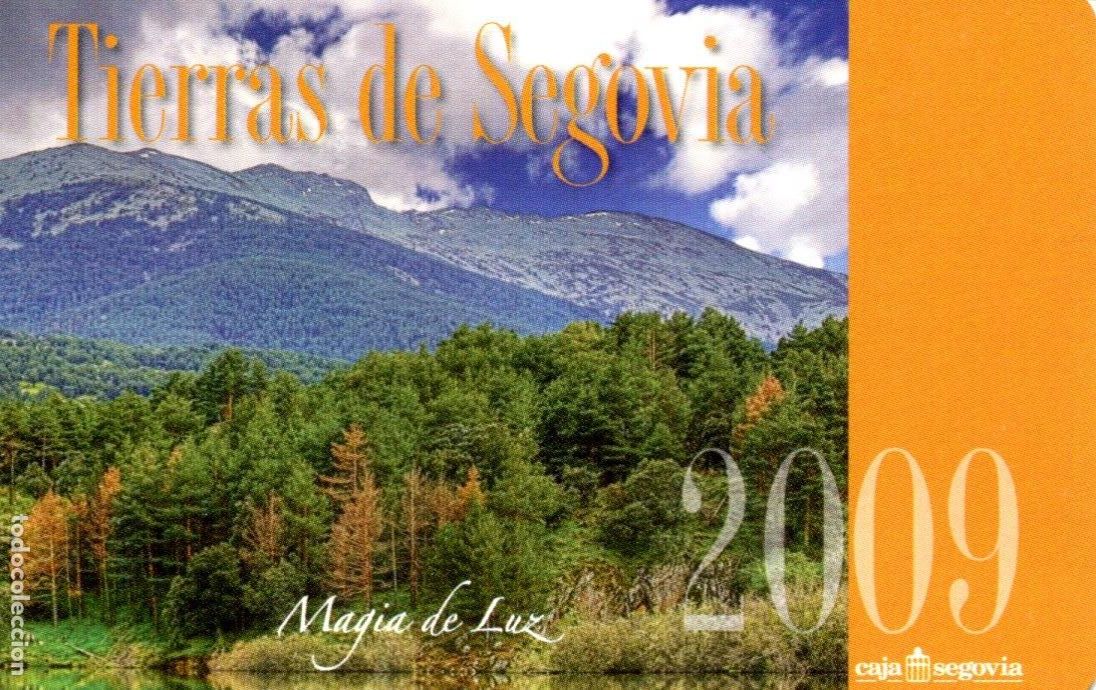 Coleccionismo calendarios: Calendario Fournier Caja Segovia 2009