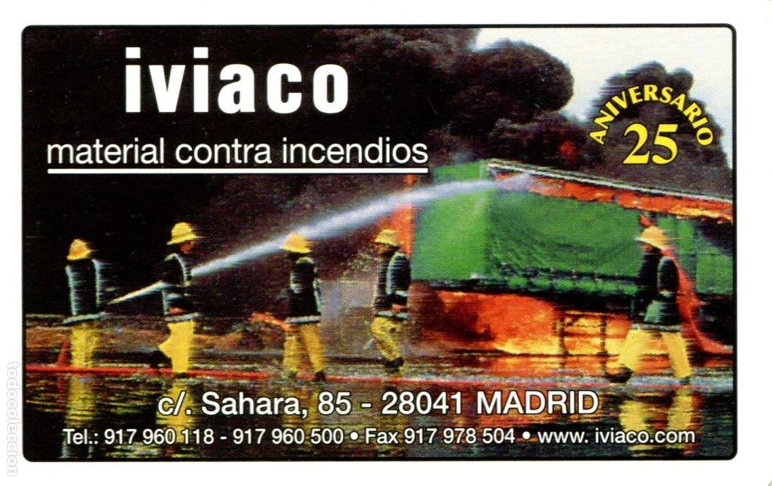 Coleccionismo calendarios: CALENDARIO FOURNIER. MATERIAL CONTRA INCENDIOS IVIACO 2008