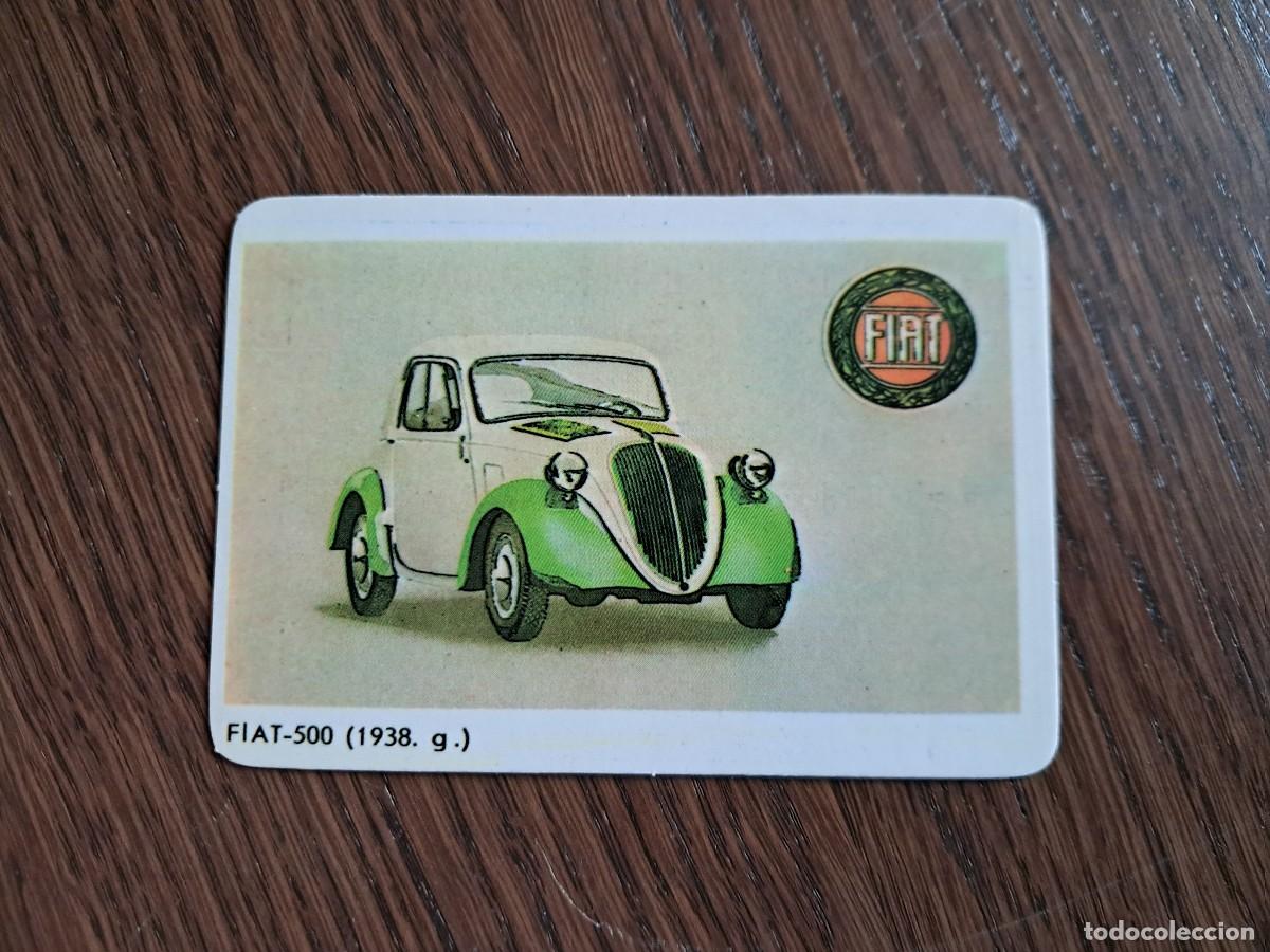 Coleccionismo Calendarios: calendario de publicidad de Portugal, coche antiguo, Fiat-500 de 1938, a&ntilde;o 1989
