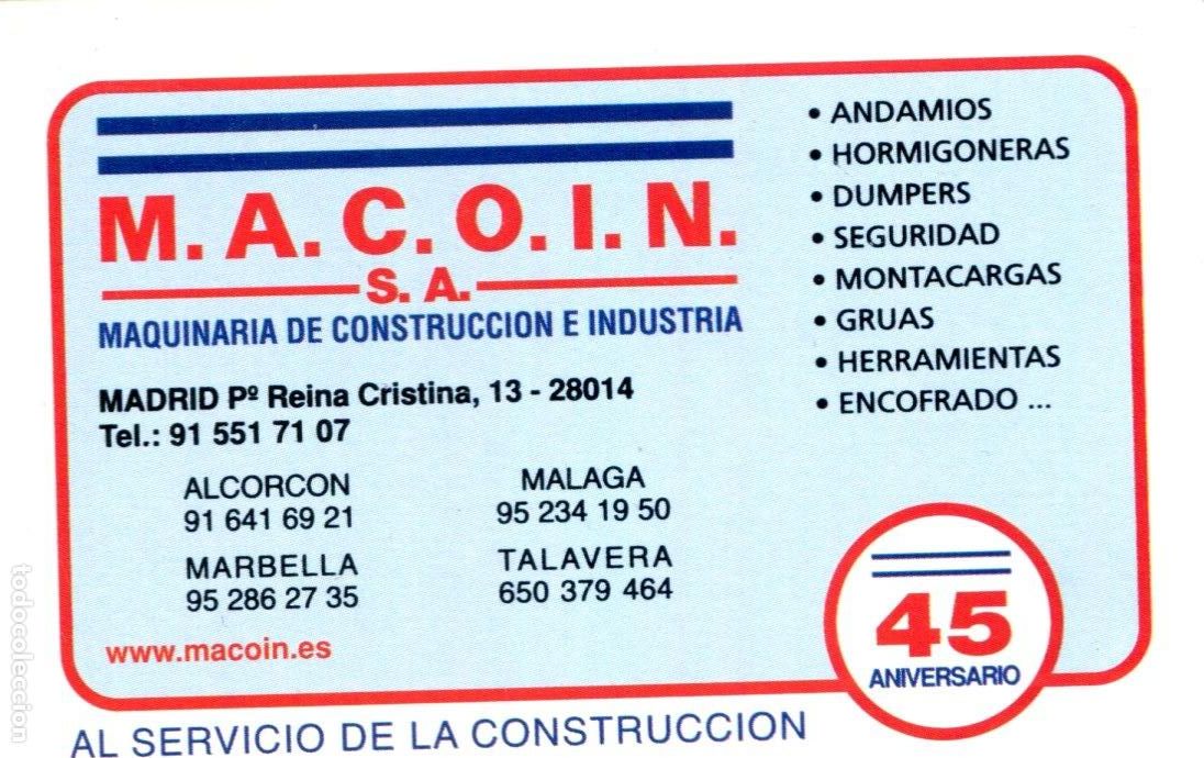 Coleccionismo calendarios: CALENDARIO FOURNIER. MACOIN, S.A.. A&Ntilde;O 2004.